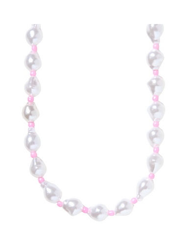 LINNY CO Maris Necklace Pink Pearl Women's Necklace Accessory Statement Jewelry Gift Boutique Jincy's