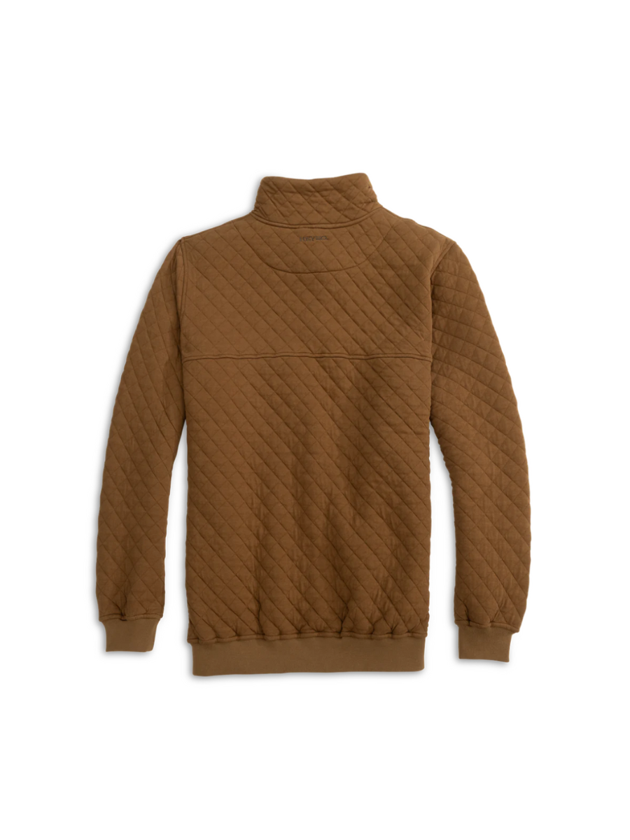 Heybo | Hermitage 1/4 Snap Pullover - Chestnut