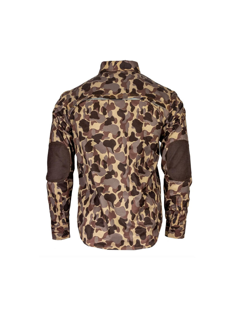 Dixie Decoys | Frogskin Camo Wingshooting Shirt