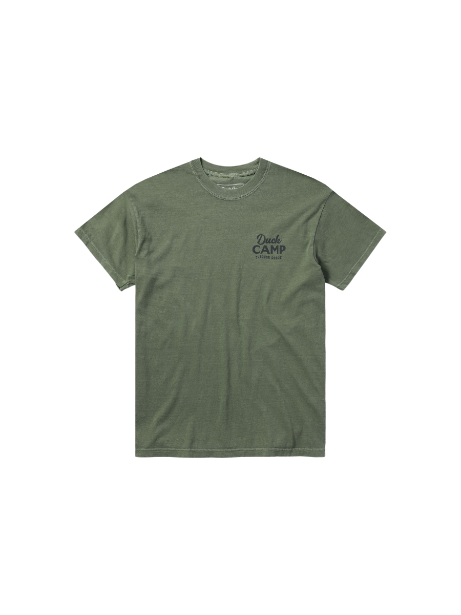 Duck Camp | DC Outgood Tee - Moss