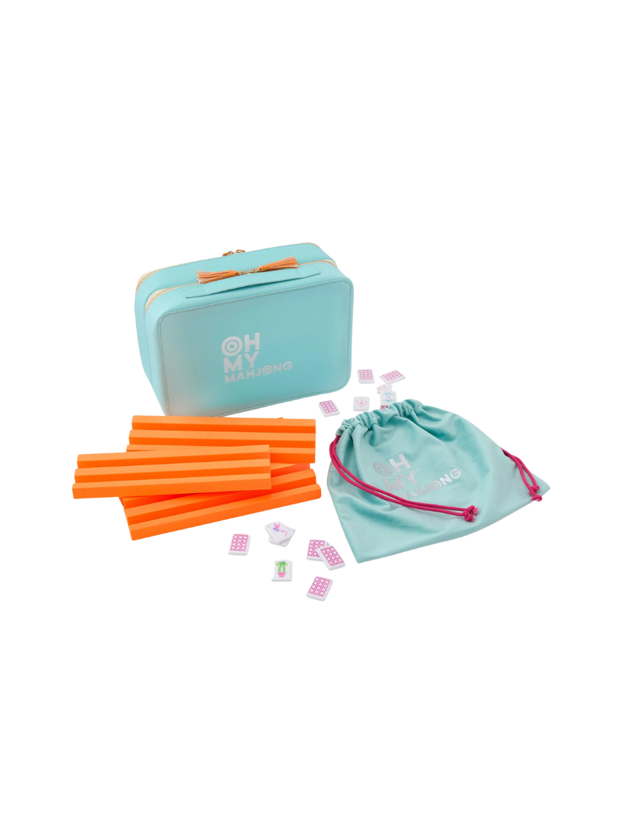 OH MY MAHJONG | Poppy Debutante Tile Set