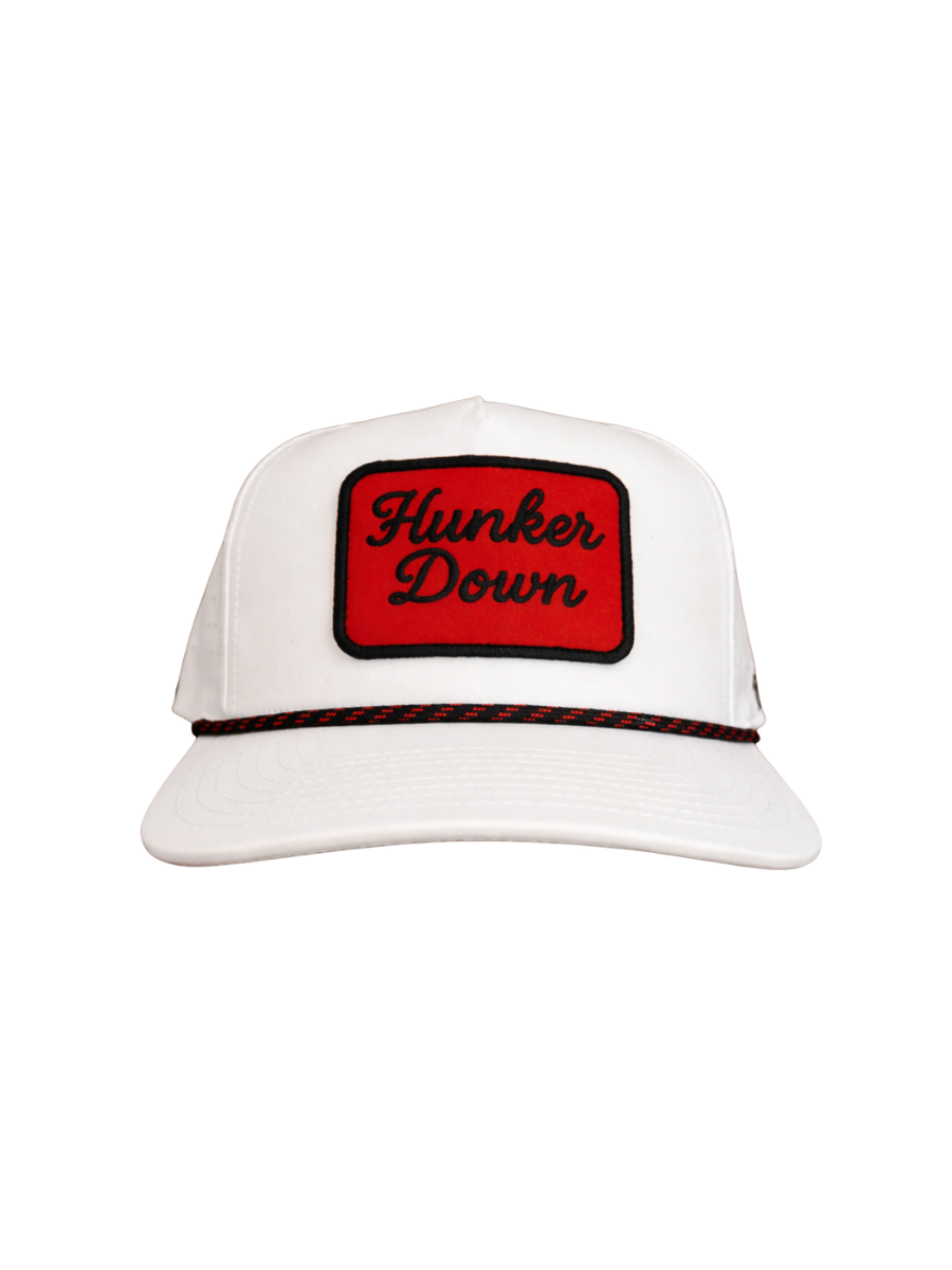 Hunker Down Hat - White