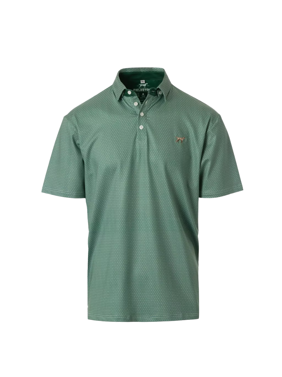 Fieldstone | Diamond Polo - Green