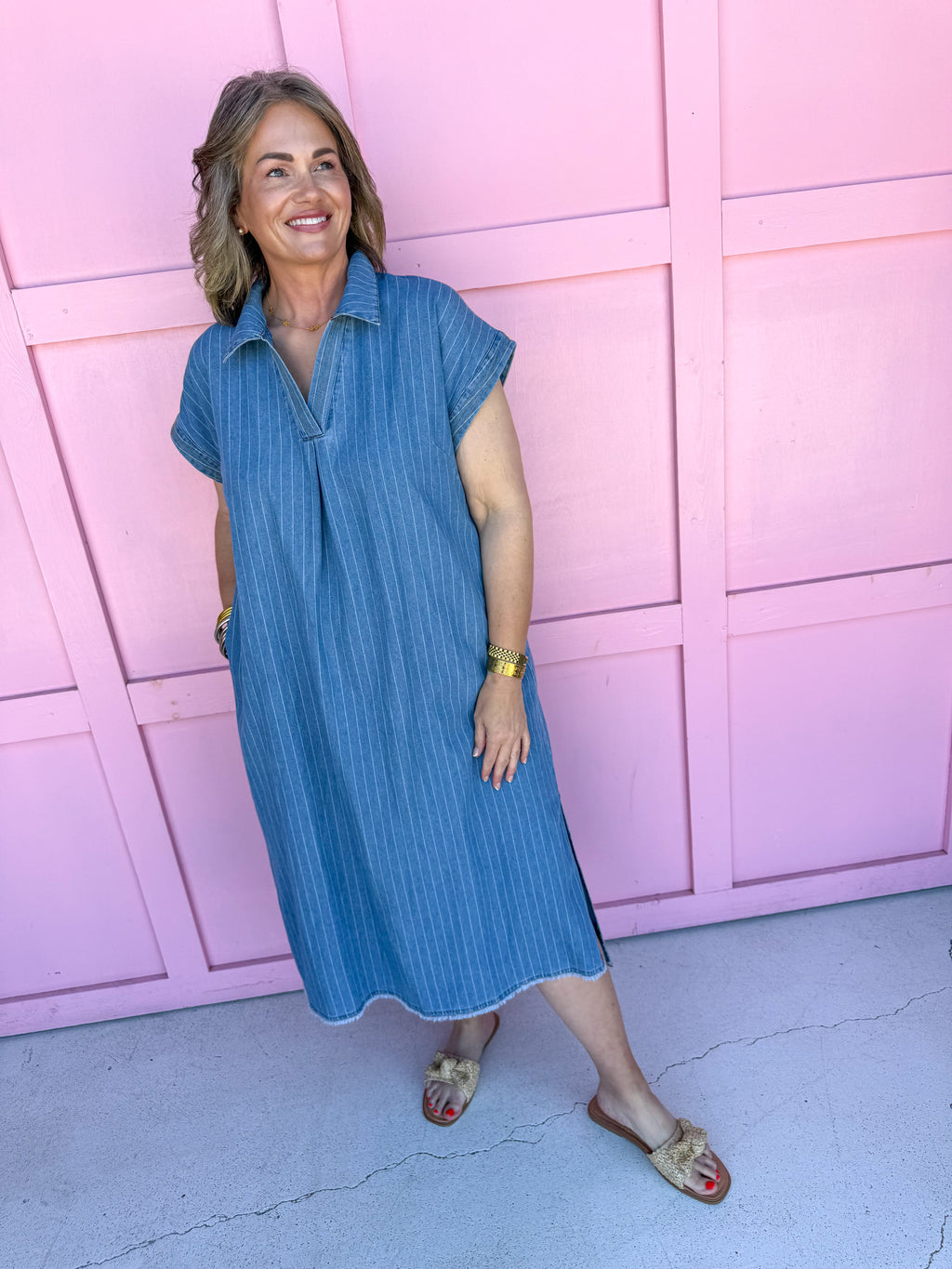 Chambray Days Dress