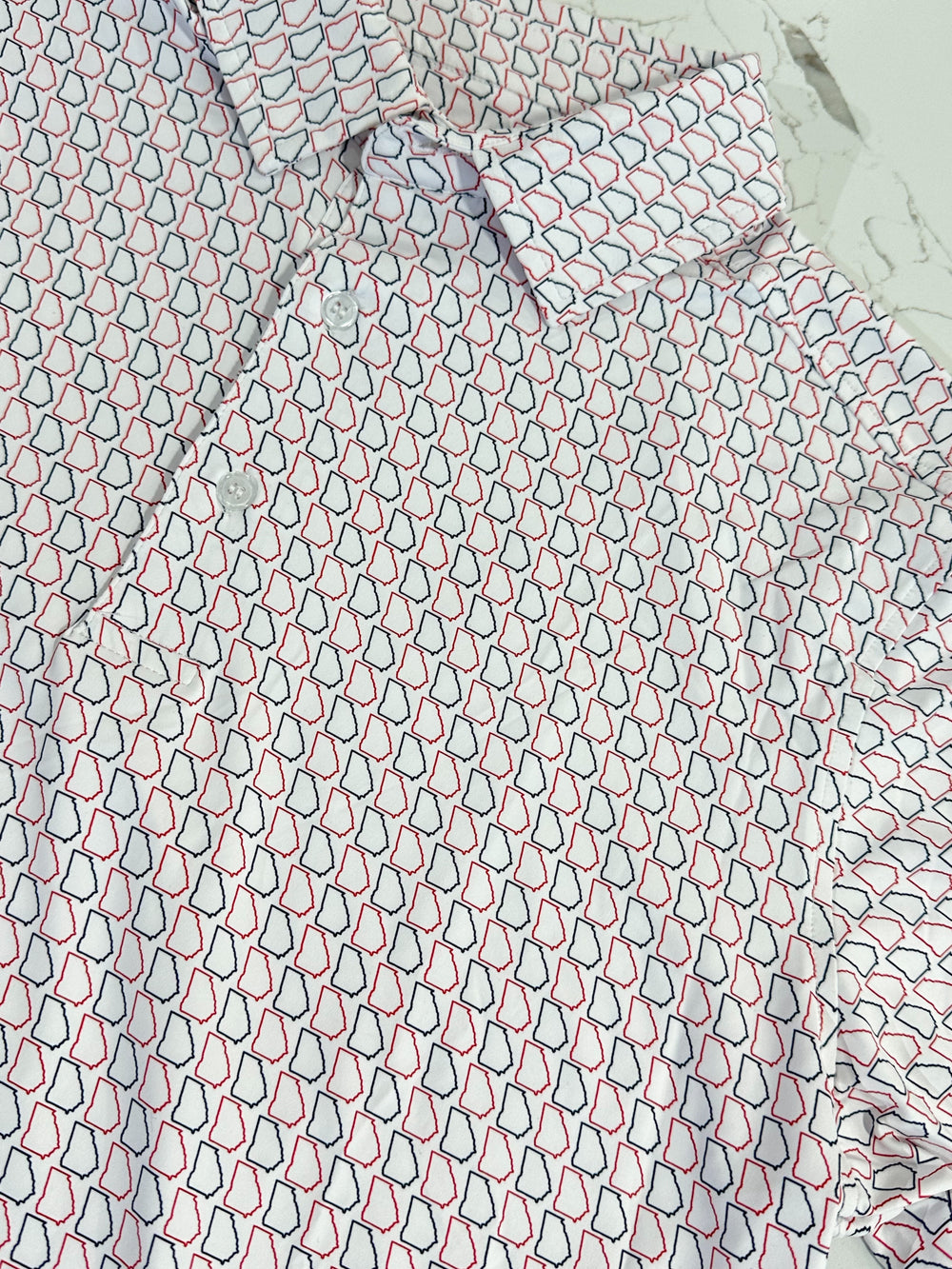 Multi GA Polo - Red & Black