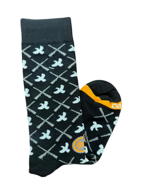 Heybo | Rambler Socks - Dove Hunt - Black