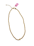 Jincy’s | Molly - 3mm - Gold Cross Bead Necklace
