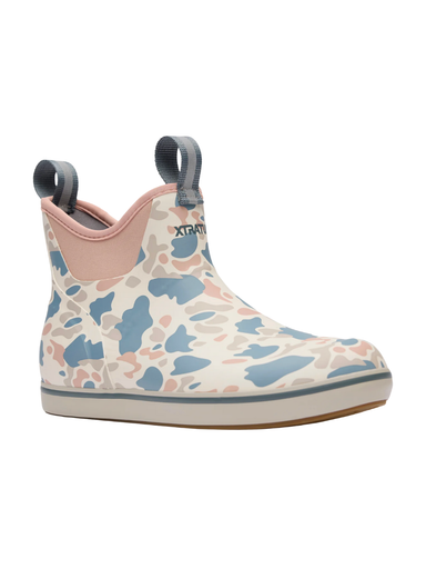 XTRATUF Ivory Duck Camo Women's Ankle Deck Boot 