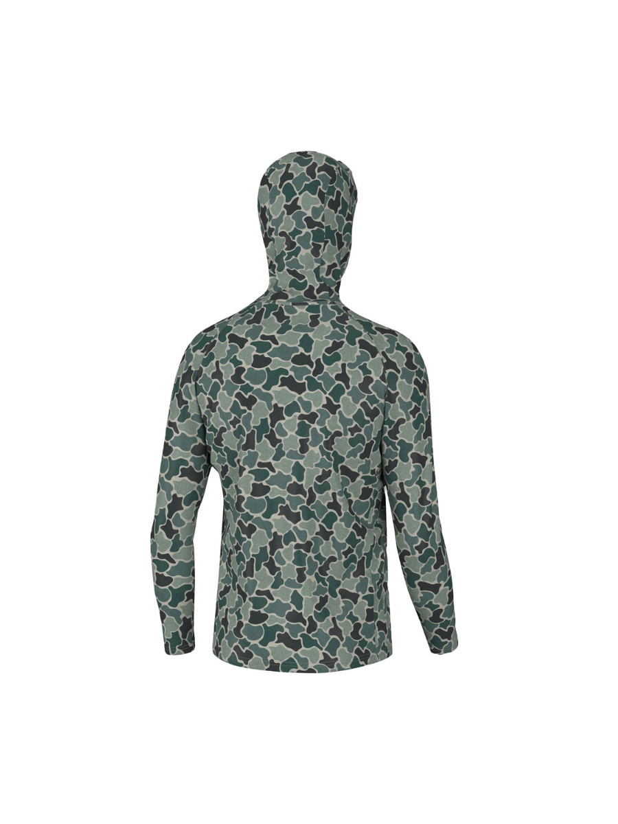 Local Boy | Heather Blend Hoodie - Ravine Camo