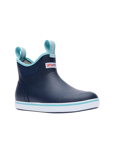 XTRATUF Navy Women's Ankle Deck Boot Jincy's Tripp