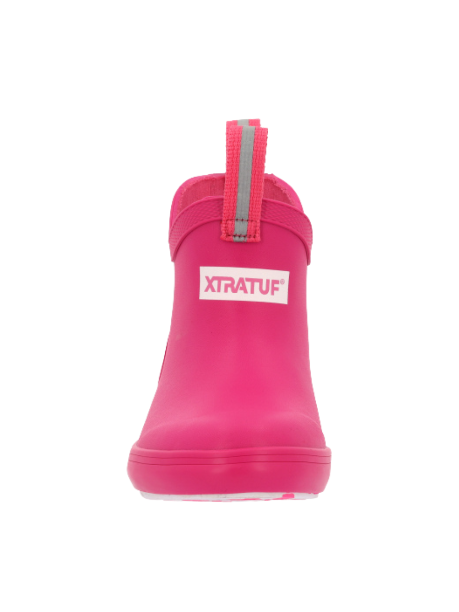 XTRATUF | Neon Pink - YOUTH Ankle Deck Boot