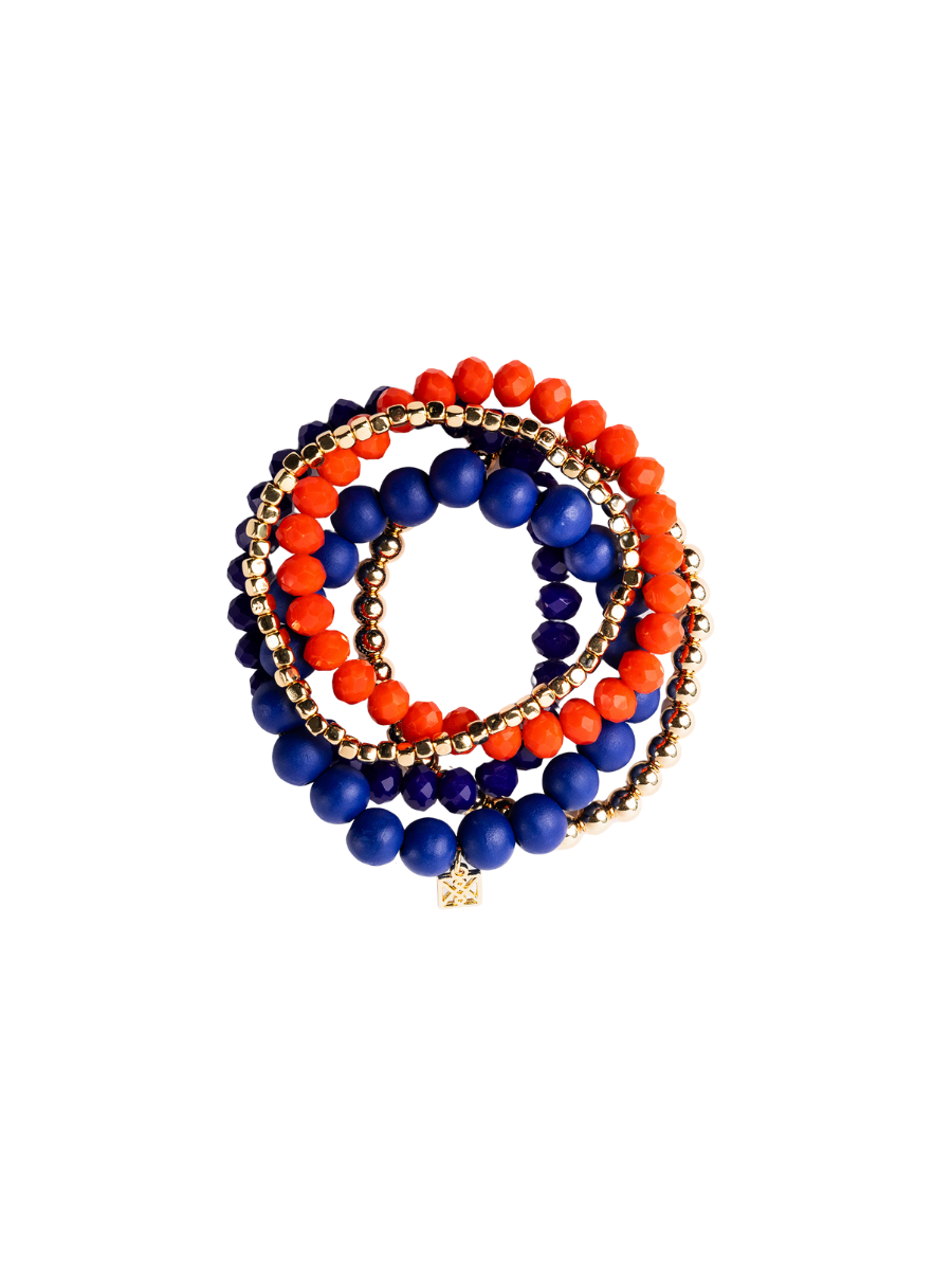 Michelle McDowell | Mandy Bracelet - Blue + Orange