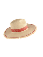 Shiraleah Ari Hat Paper Straw Red Boutique Women's Jincy's 