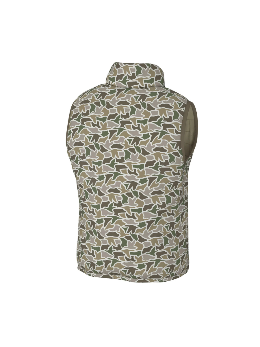 Local Boy | Duck Down Vest - Duck Camo