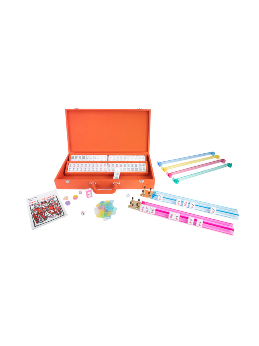 Ellen Mahjong Set - Orange