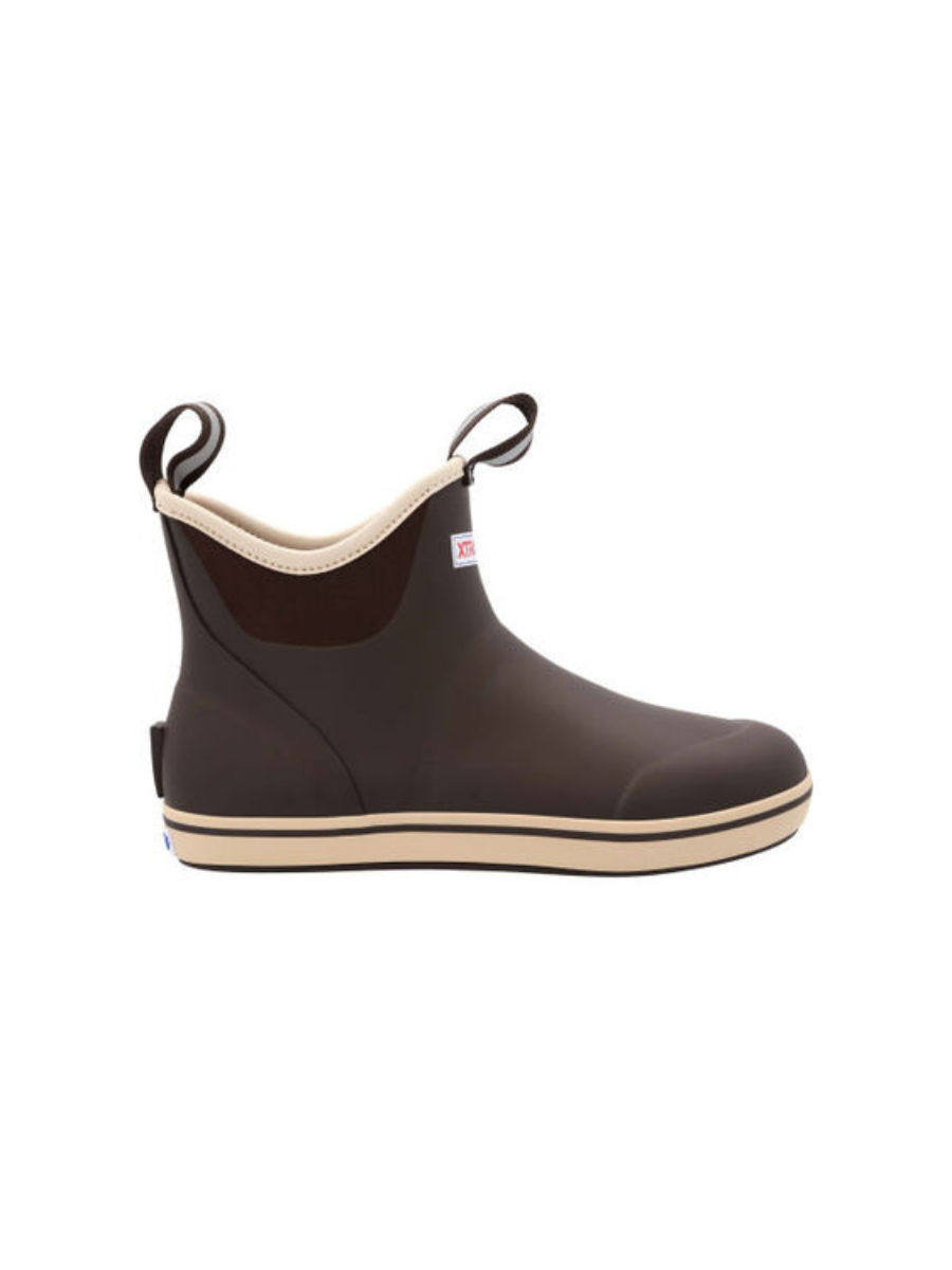 XTRATUF Brown WOMEN'S Ankle Deck Boot Rain Boot Outdoor Shoe Brown Women's Jincy's Tripp