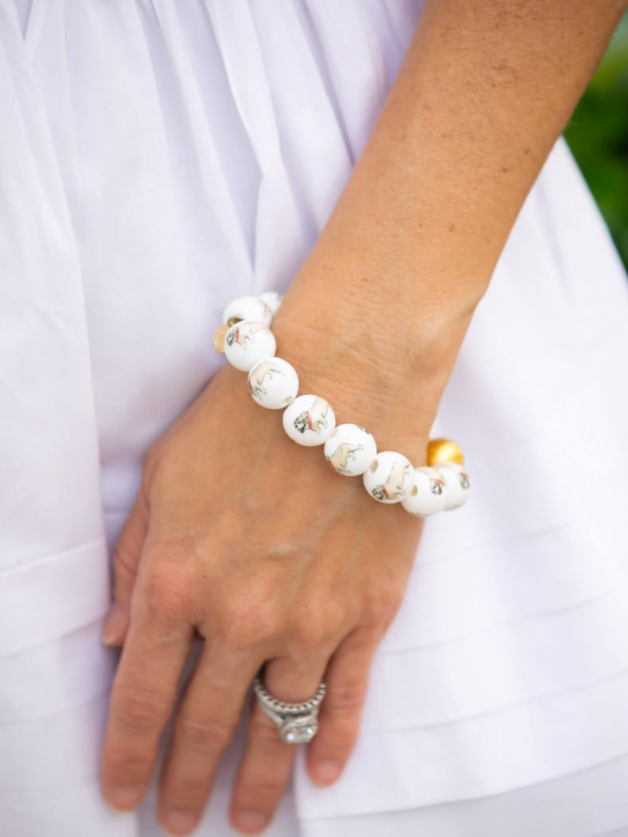 Lisi Lerch | Beaded Bulldog Bracelet