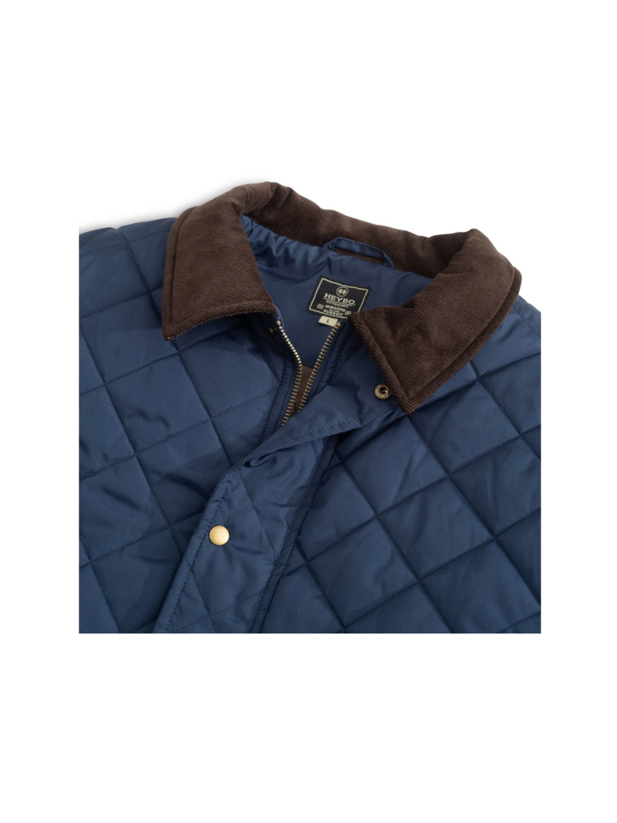 Heybo | Evans Quilted Jacket - Navy