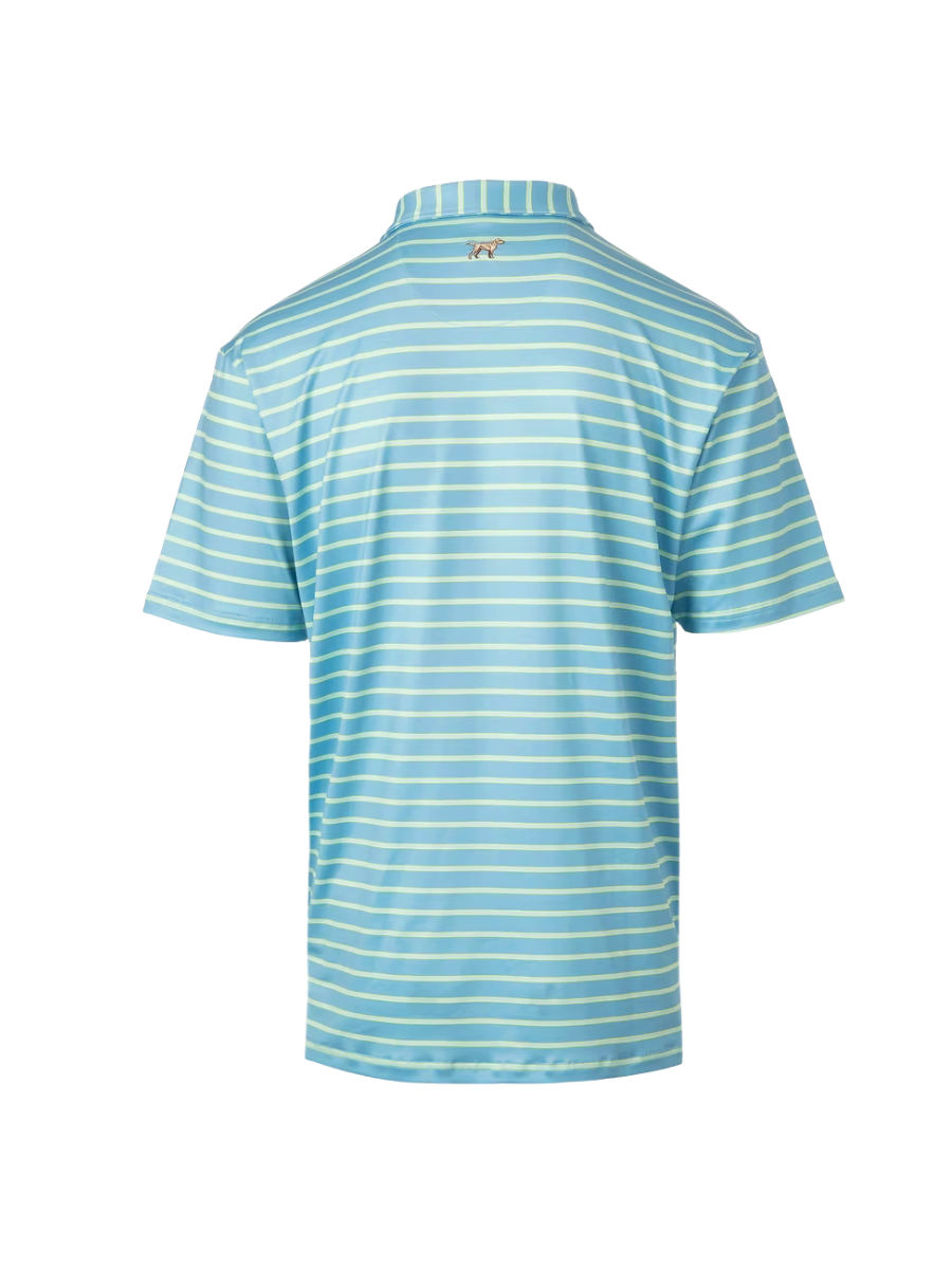 Fieldstone | YOUTH Horizon Polo - Blue/Green
