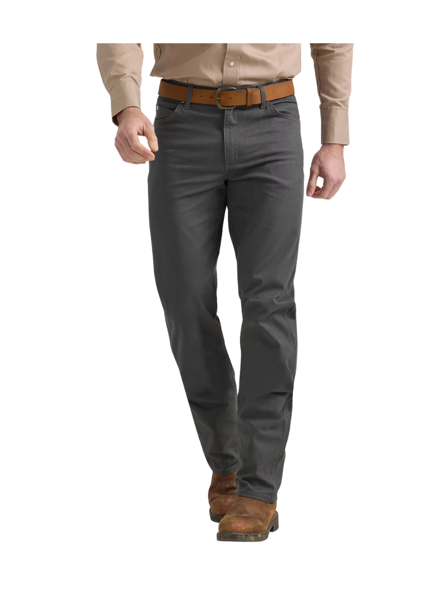 Wrangler | Grey - Tough Comfort Cowboy Cut Canvas Jean