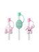Swig Straw Topper Set Bunny Trail Accessories Gift Women's Jincy's Boutique Easter Basket 