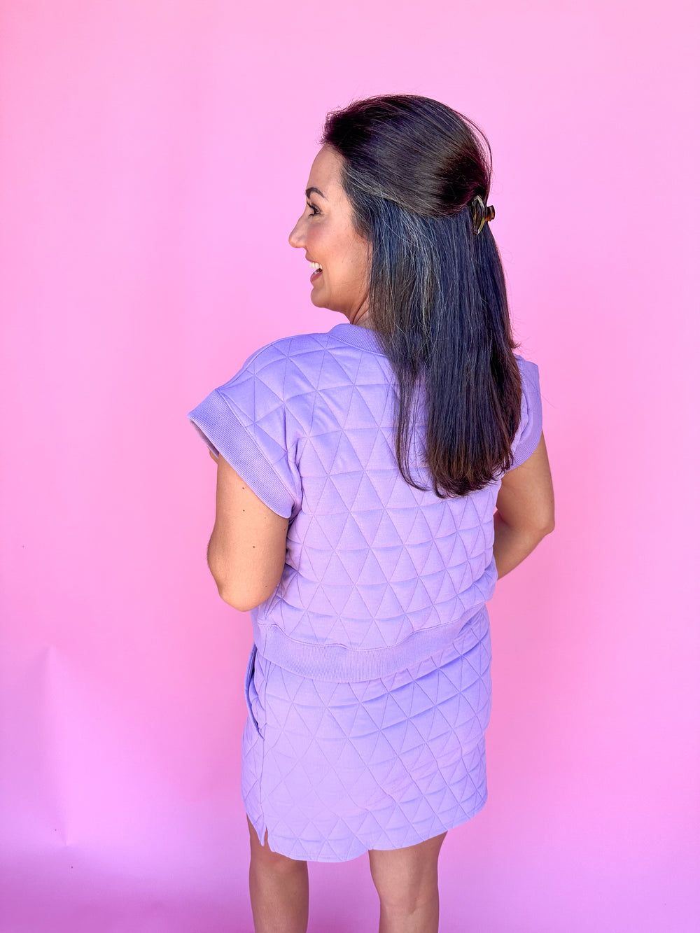Feeling Brand New Skirt Set - Lavender