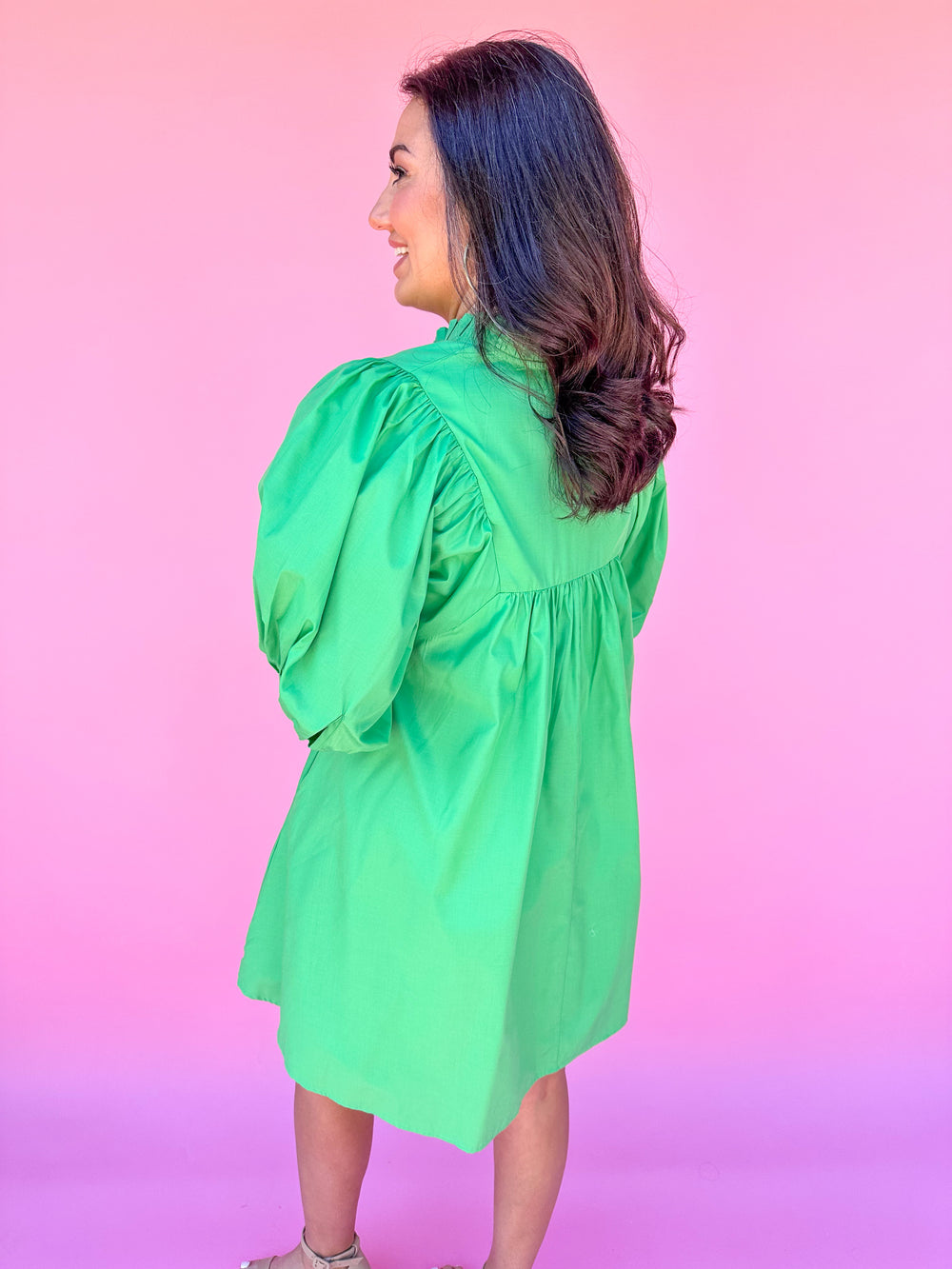 Bayside Bliss Dress - Green