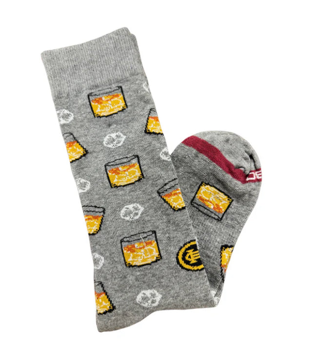 Heybo | Rambler Socks - Bourbon - Charcoal Heather