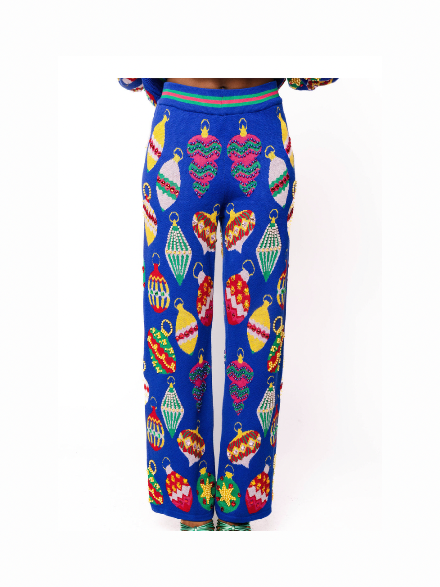 QUEEN OF SPARKLES | Multi Jeweled Ornament Pant