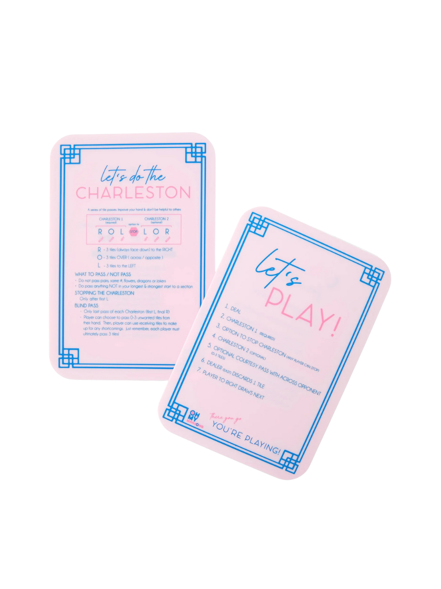 OH MY MAHJONG | Light Pink Mahjong Shufflers