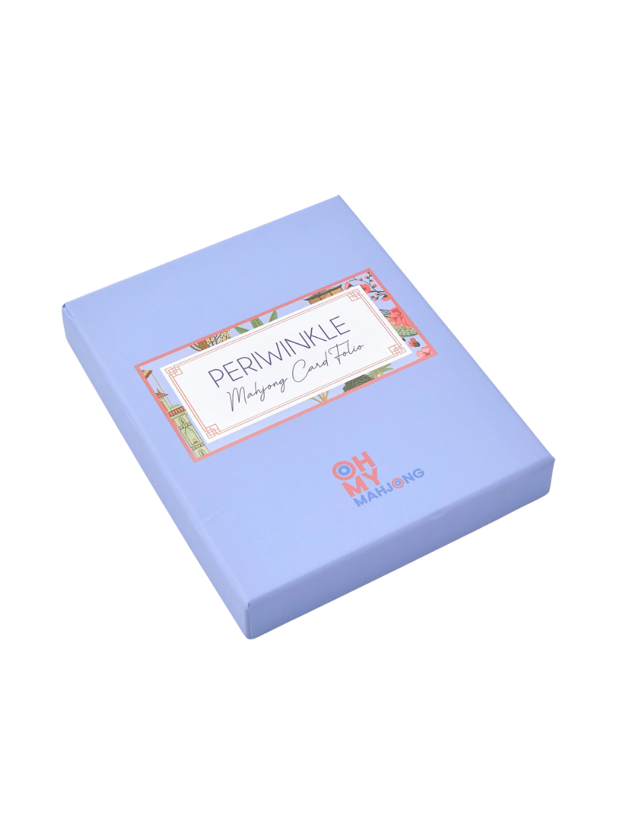OH MY MAHJONG | Periwinkle Mahjong Card Folio
