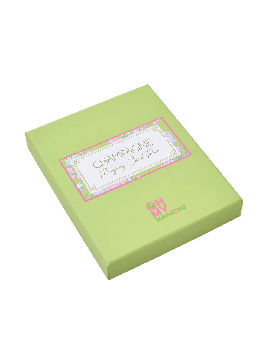 OH MY MAHJONG | Champagne Mahjong Card Folio
