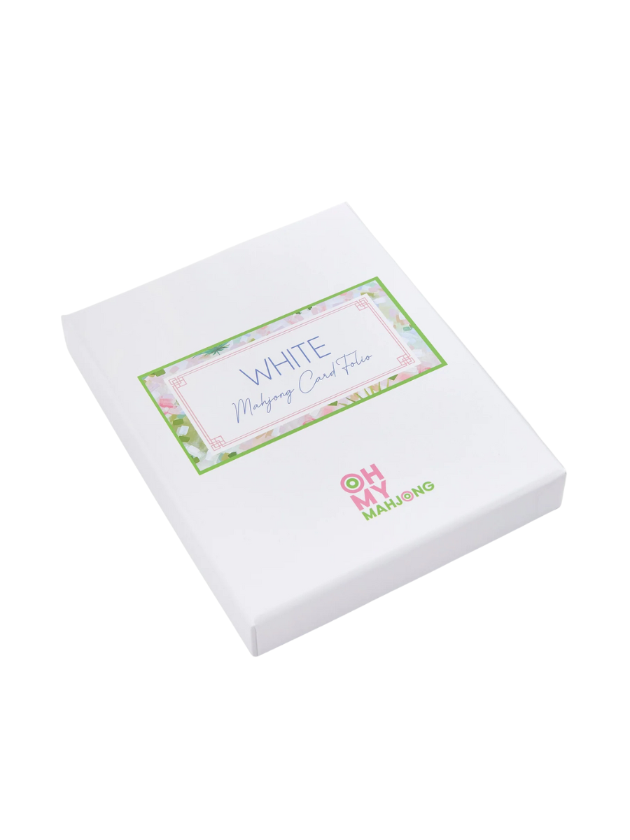 OH MY MAHJONG | White Mahjong Card Folio