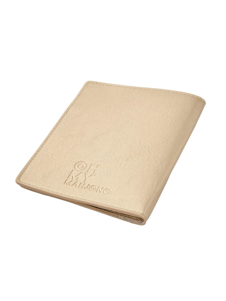 OH MY MAHJONG | Champagne Mahjong Card Folio