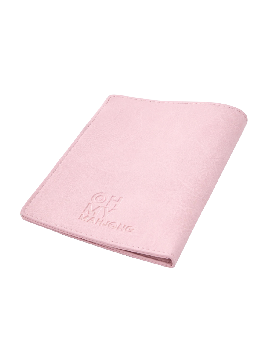 OH MY MAHJONG | Light Pink Mahjong Card Folio