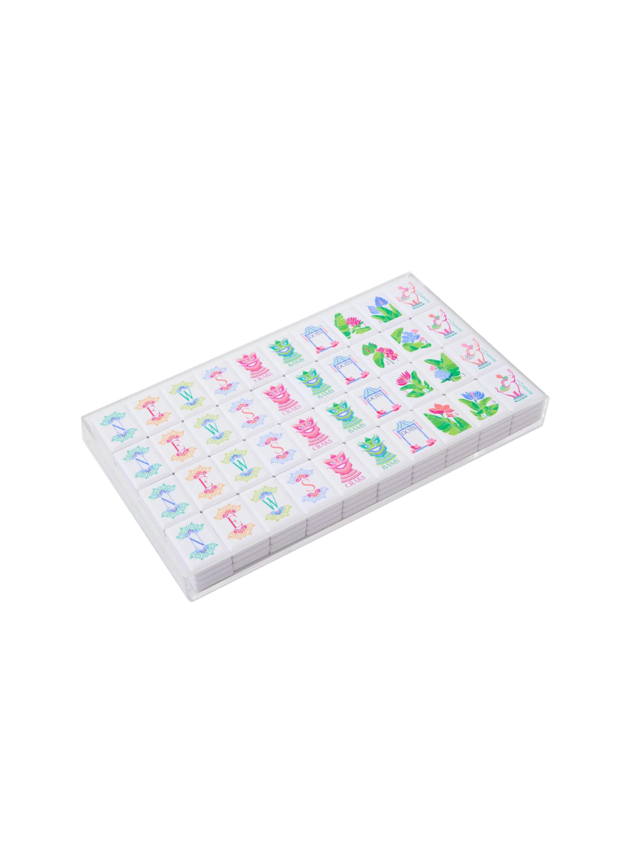 OH MY MAHJONG | Poppy Debutante Tile Set