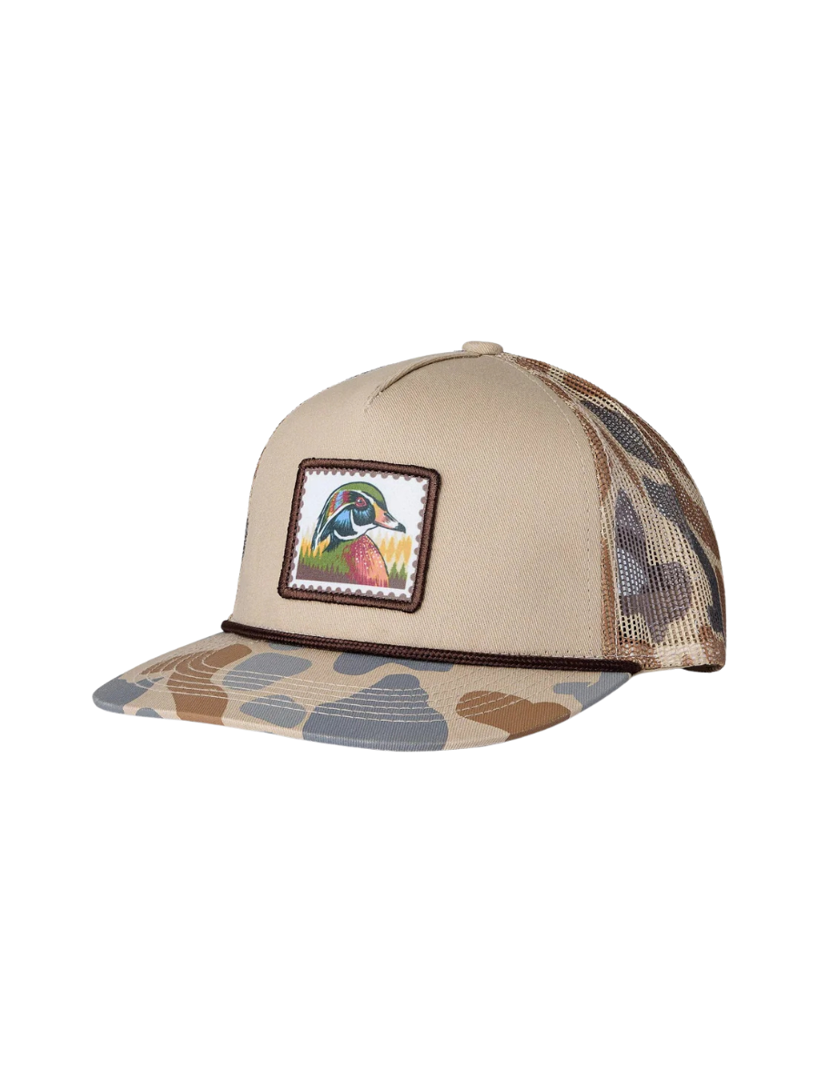 BURLEBO | Youth Cap - Wood Duck Stamp - Camo