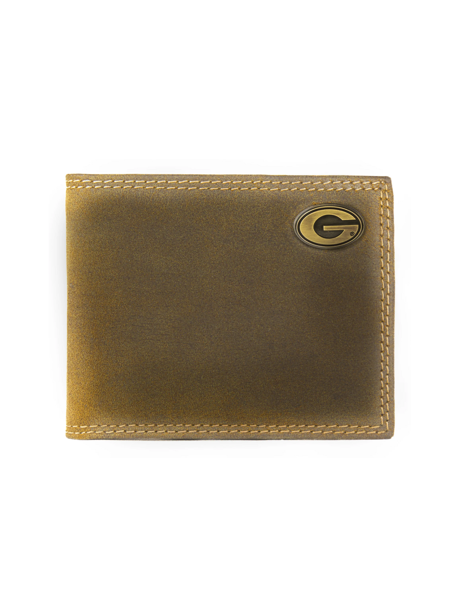 Zep-Pro | Vintage Tan Leather BiFold Wallet - 8 Styles
