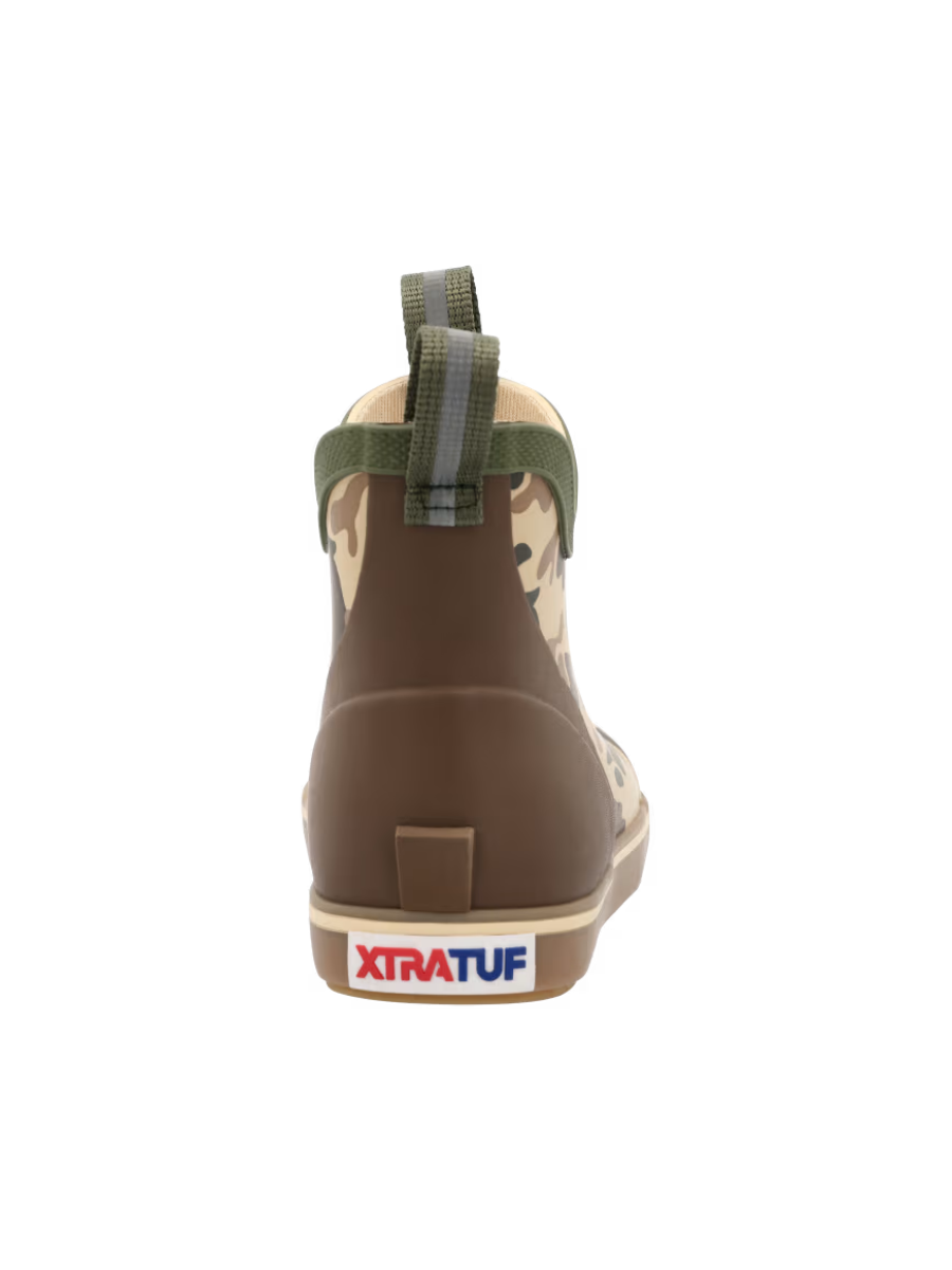 XTRATUF Duck Camo YOUTH Ankle Deck Boot Rain Boot Outdoor Shoe Boy's Jincy's Tripp
