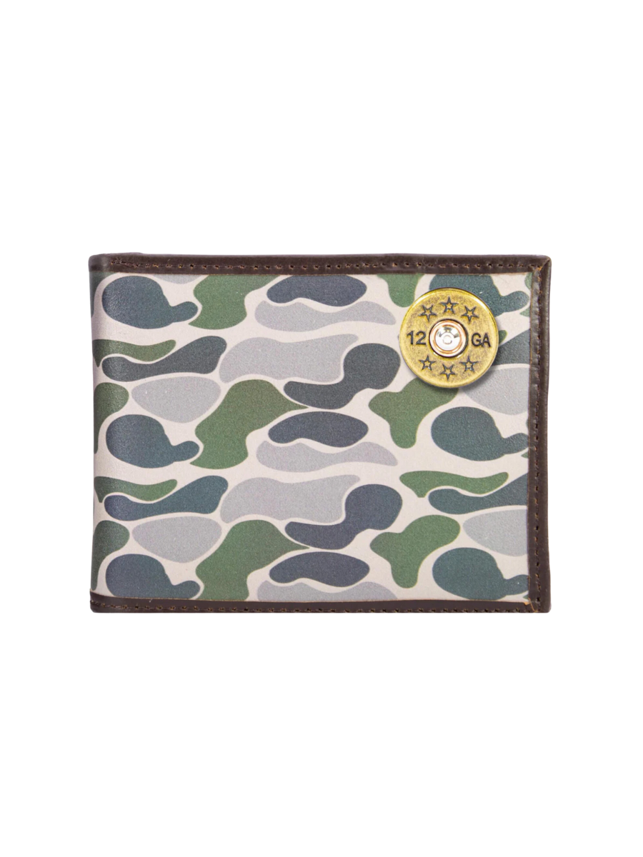 Zep-Pro | Men's Bifold Wallet - Old School Camo