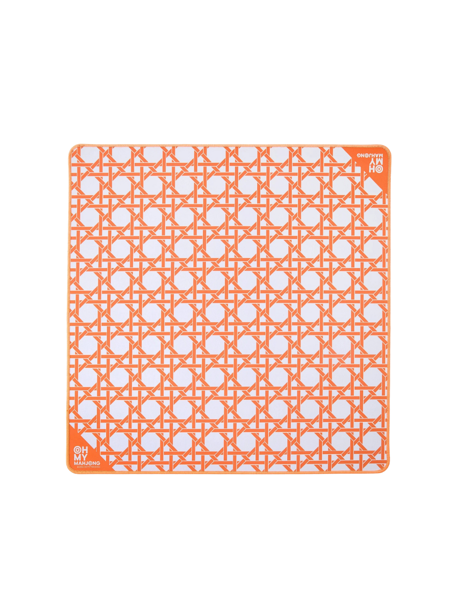 OH MY MAHJONG | Mini Orange Cane Mat