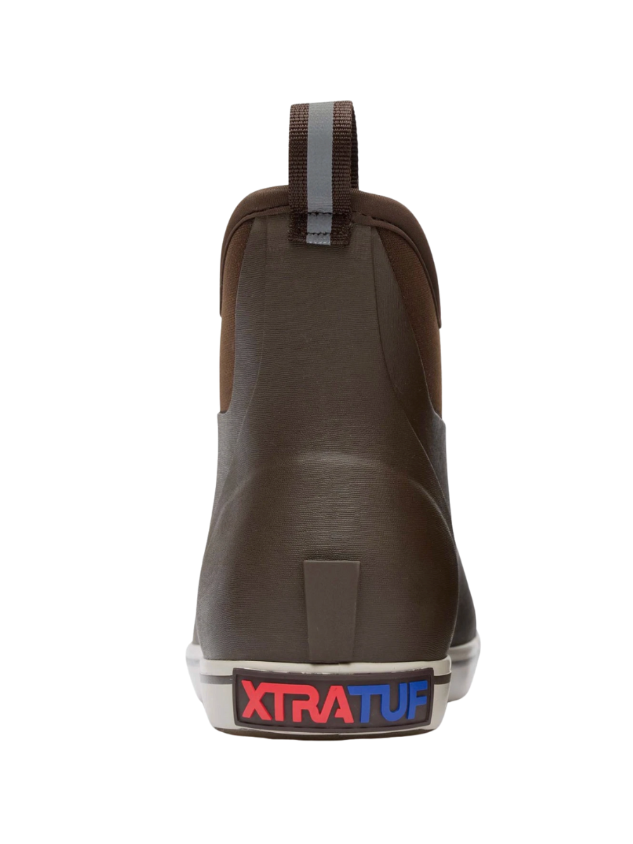 XTRATUF | Outdoor Brown - Men's Fleece Lined Ankle Deck Boot