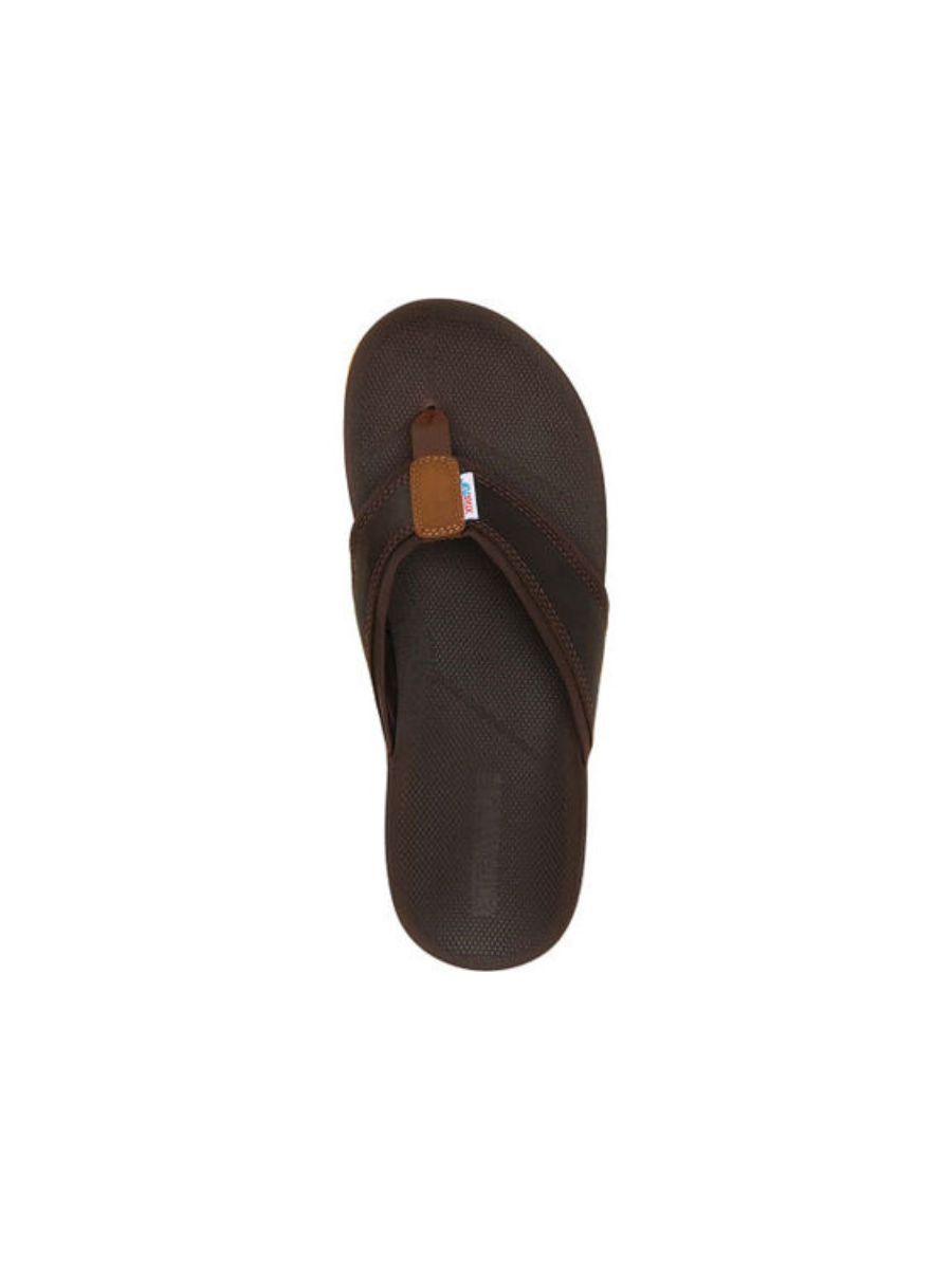 XTRATUF Brown Men's Auna Sandal FlipFlop Outdoor Shoe Men's Jincy's Tripp