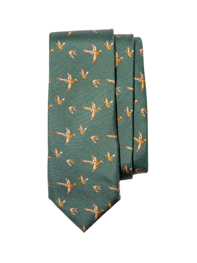 decoy mallard necktie silk mens accessory tripp 