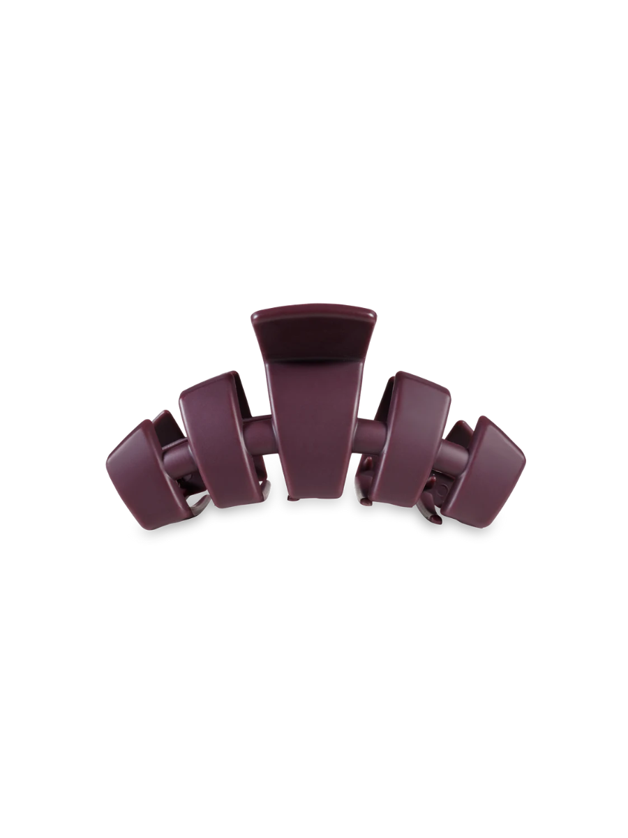 TELETIES | Hair Clip - Burgundy Bliss - Medium