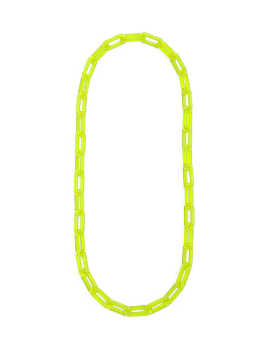 Alice Link Necklace - Lime