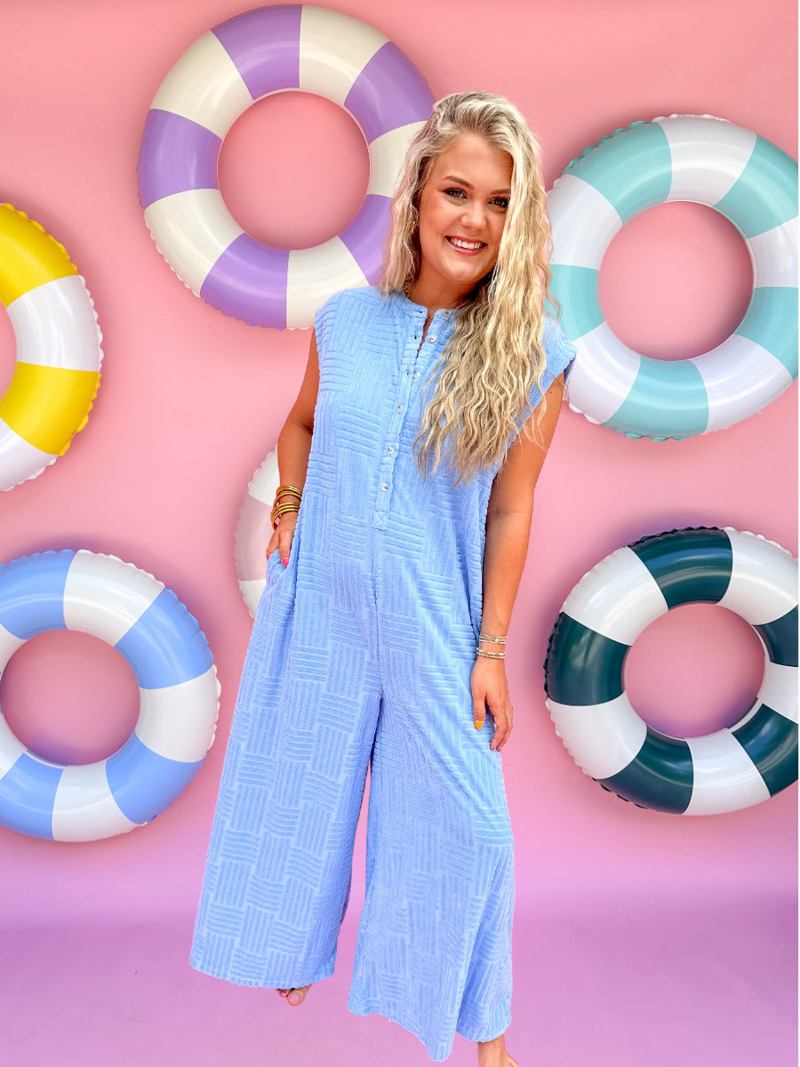 On The Way Jumpsuit - Chambray