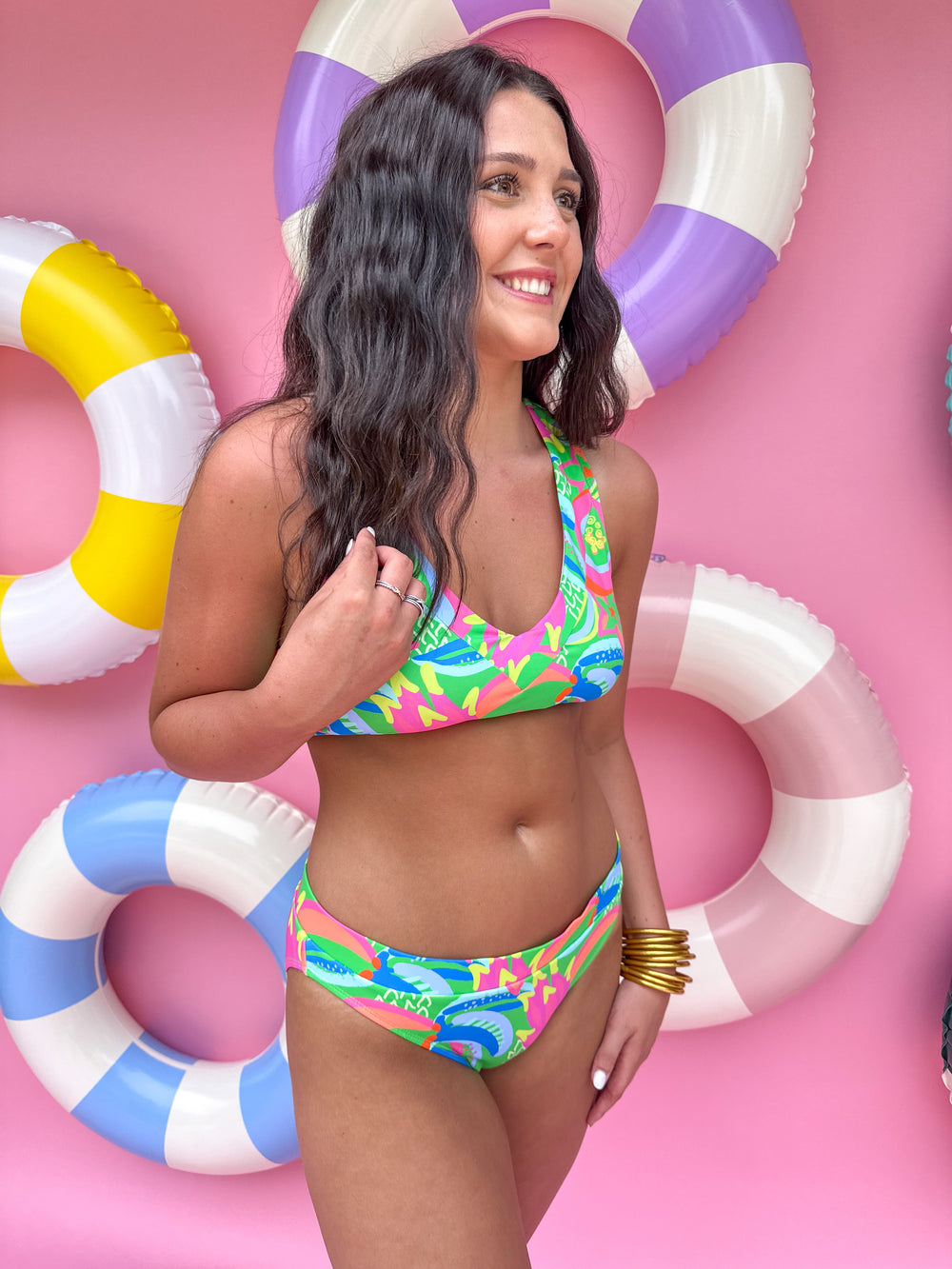 Michelle McDowell | Chloe Two Piece Swimsuit - Copacabana