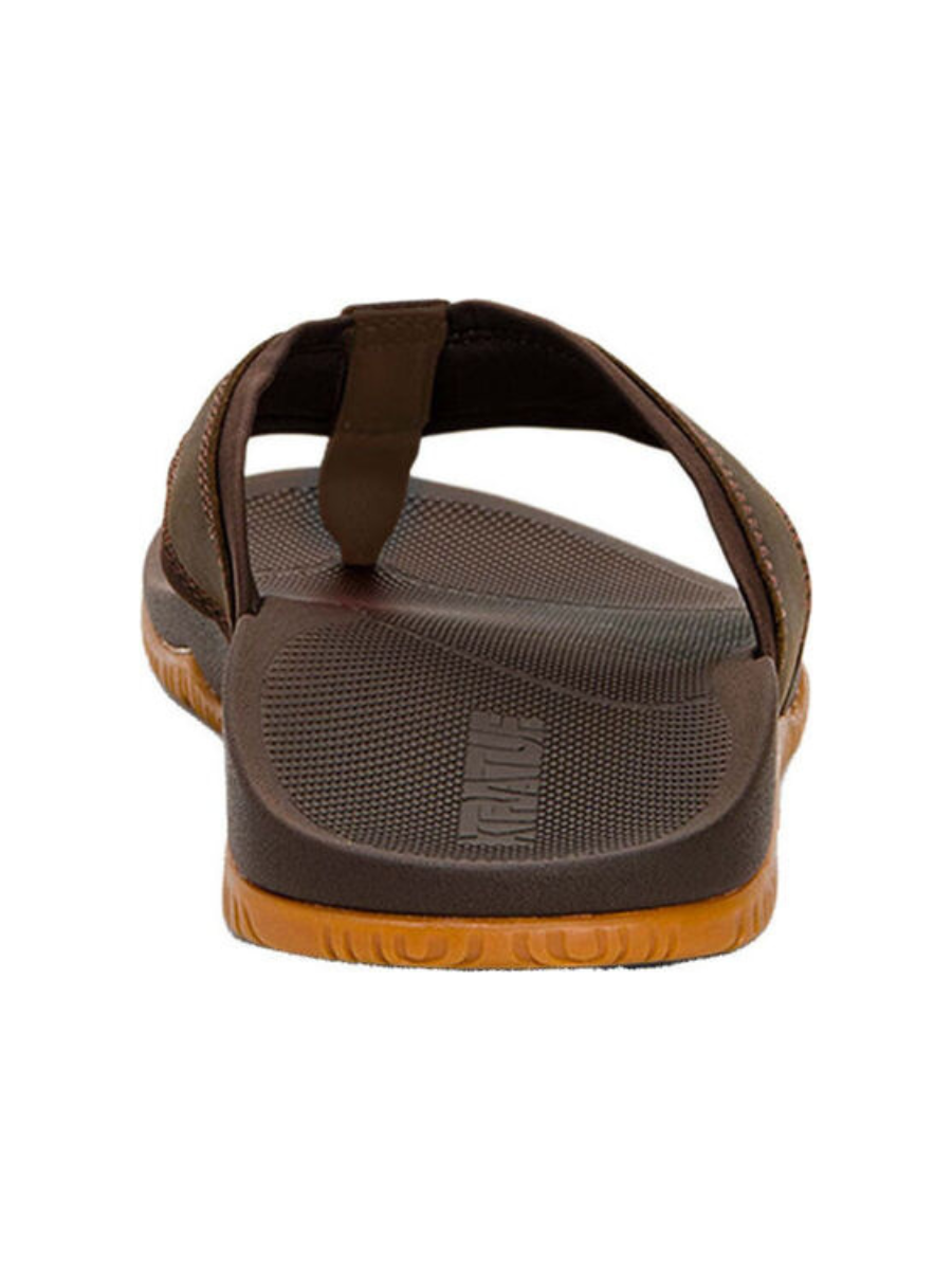 XTRATUF Brown Men's Auna Sandal FlipFlop Outdoor Shoe Men's Jincy's Tripp