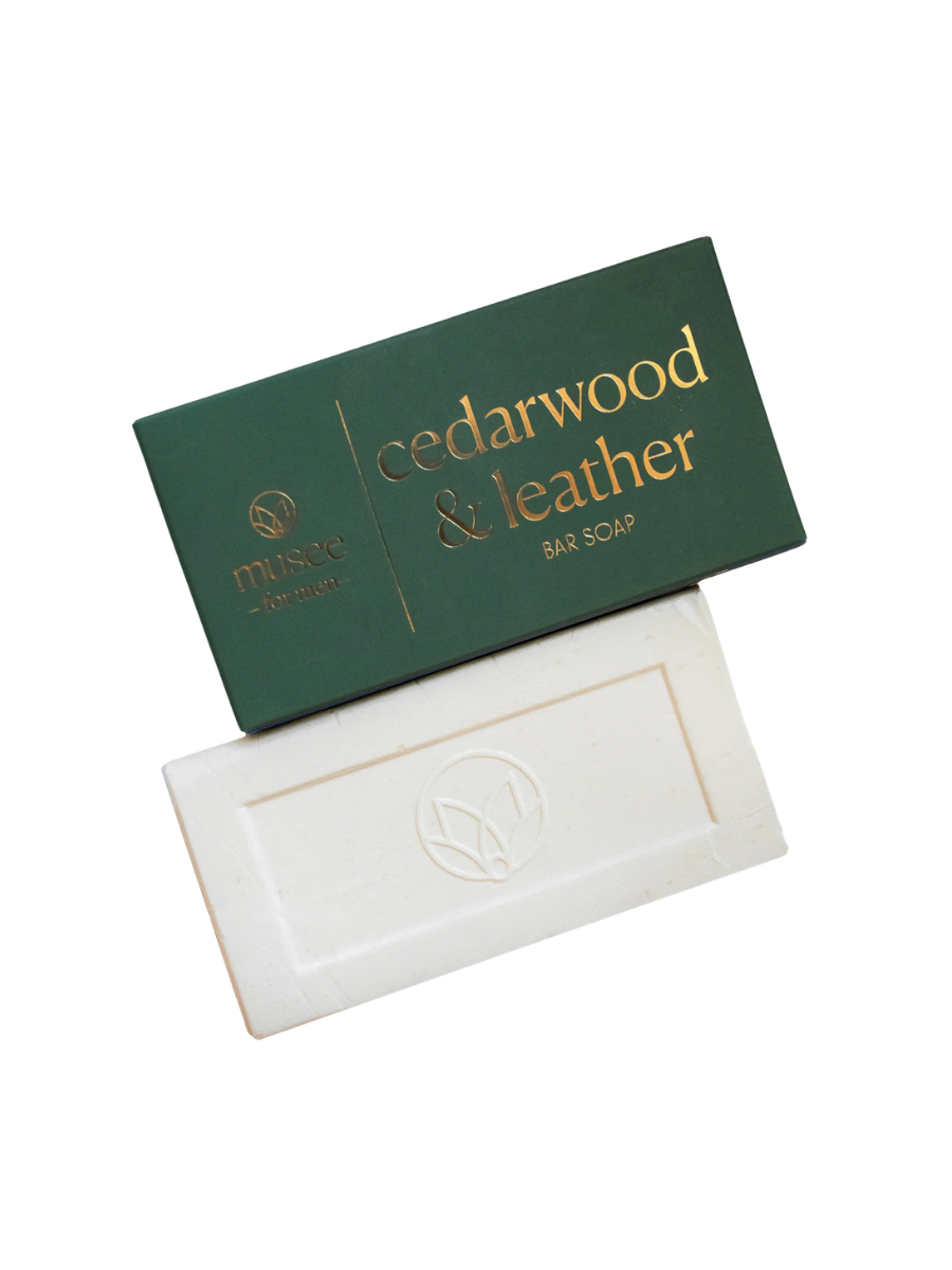 Musee | Cedarwood & Leather Bar Soap